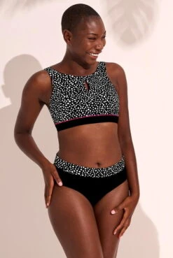 Amoena Prothesen-Bikini-Oberteil Manila -Amoena Verkäufe Amoena Bikini Top Manila SB 71659 schwarz weiss 03 1280x1280