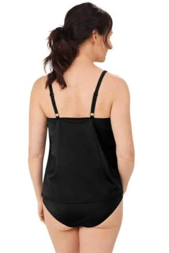 Amoena Prothesen-Tankini-Oberteil Mykonos -Amoena Verkäufe Amoena Tankini Top Mykonos BL 71610 schwarz weiss sand 03 1280x1280