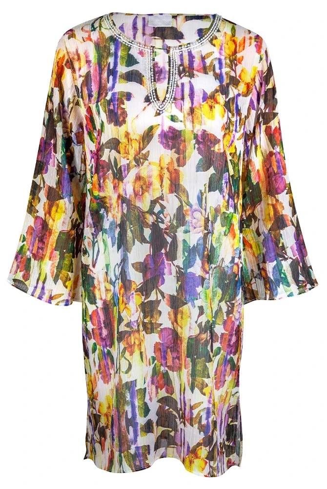 Tunika Black Flora 3 Tunika Black Flora – Bild 3