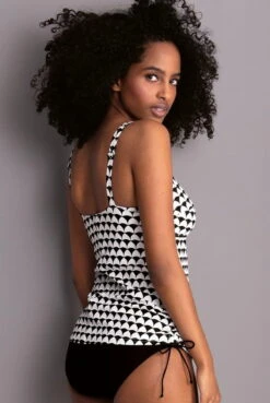 Rosa Faia Tankini-Oberteil Malaika -Amoena Verkäufe Rosa Faia Tankini OT Malaika 8855 1 430 schwarz weiss 03 1280x1280