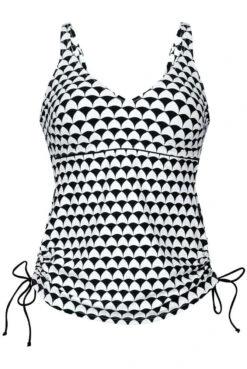 Rosa Faia Tankini-Oberteil Malaika -Amoena Verkäufe Rosa Faia Tankini OT Malaika 8855 1 430 schwarz weiss 04 1280x1280